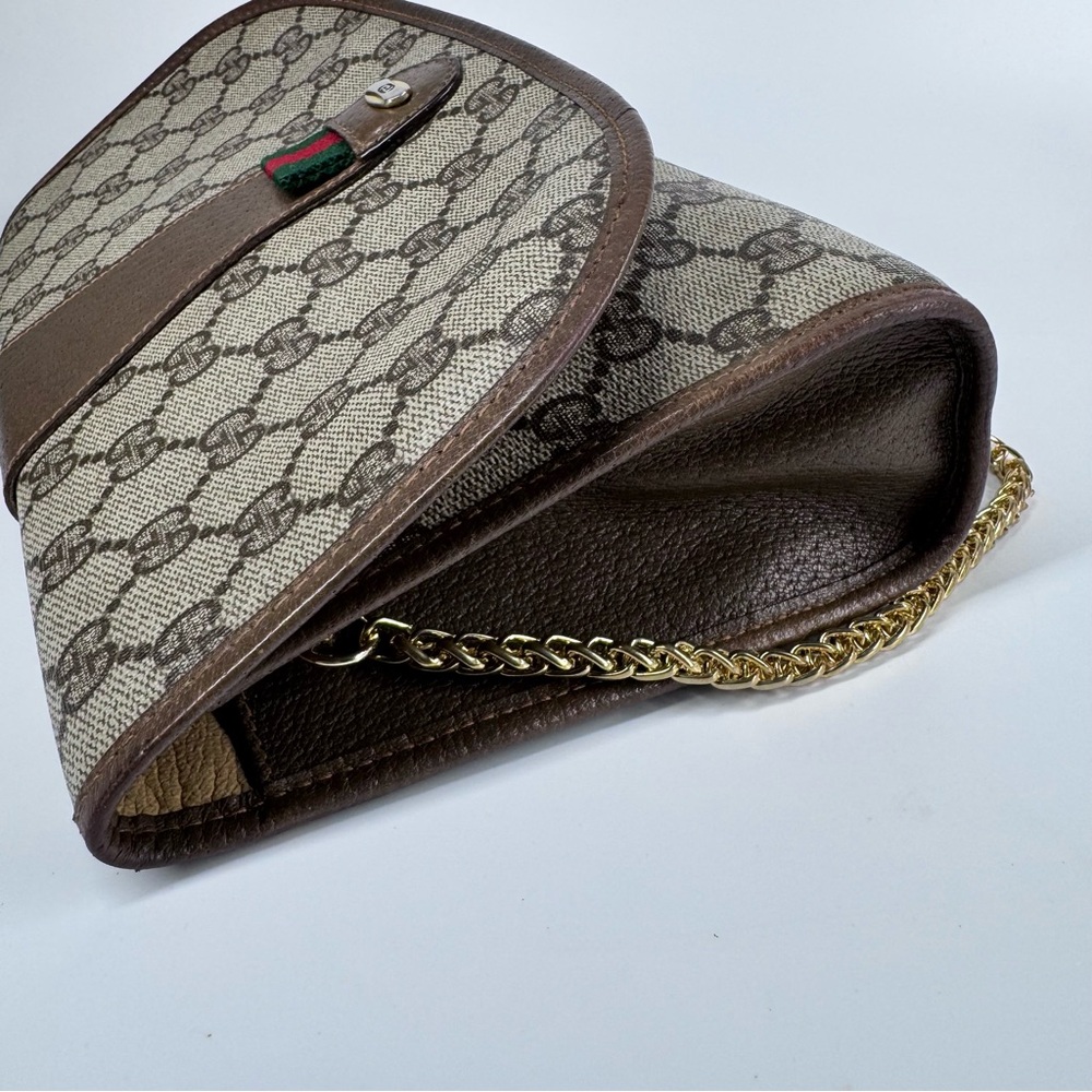 100% Authentic Vintage Gucci Supreme GG Monogram Clutch / Crossbody Bag - Picture 10 of 13